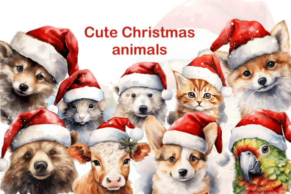 Cute Christmas Animals 2: Creative Design Made Simple