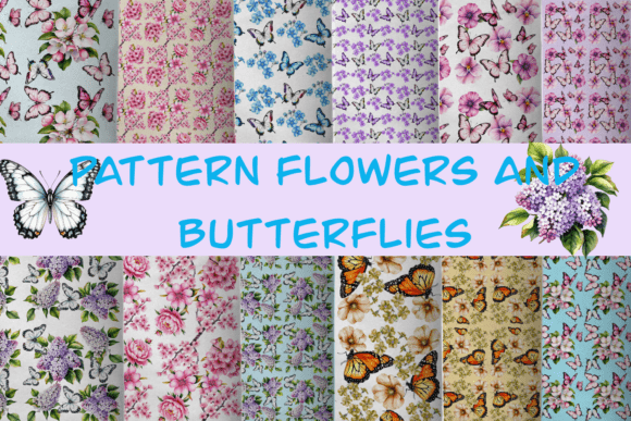 Flowers and Butterflies Pattern: Creative Design Made Simple