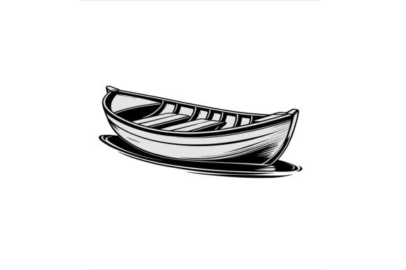 Practical Evaluation of the Wooden Boat Vector Illustration