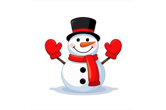 Vector Art of Cheerful Snowman: A Guide to Smart Design Choices