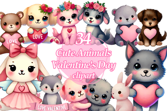 Watercolor Baby Valentine's Animals: A Strategic Creative Resource for Planners, Designers, and Entrepreneurs